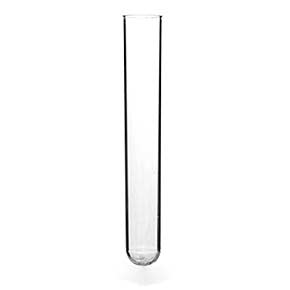 Kunststoff Reagenzglas  100mm lang - 16mm Durchmesser