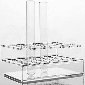Acryl Reagenzglashalter für 18mm Reagenzgläser