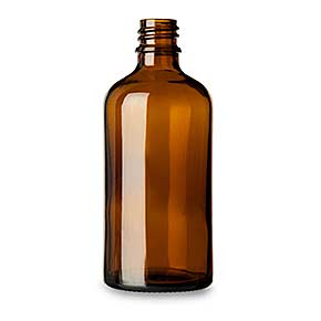 Braunglasflasche 100 ml