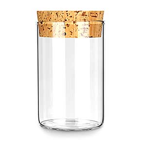 Glas mit Korken - 200ml
