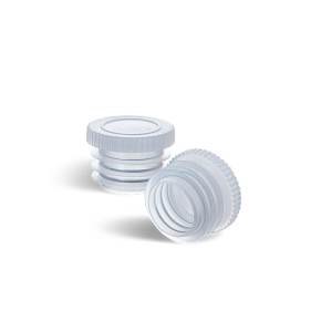 Verschluss aus Kunststoff mit Lamellen für guten Halt. Verschiedene Größen erhältlich - 16mm