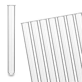 Reagenzglas mit Bördelrand ohne Verschluss 160x16mm