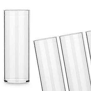 Reagenzglas aus Kunststoff ohne Verschluss 65x23