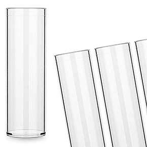 Reagenzglas aus Kunststoff ohne Verschluss 75x23