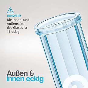 B-Ware, Restposten, Abverkauf, Reagenzgläser Kunststoff mit NK