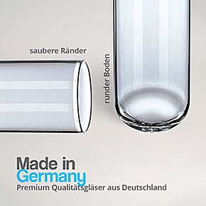 Reagenzglas aus Laborglas - Made in Germany