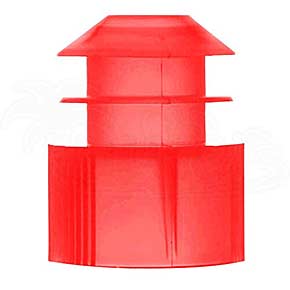 Rote Lamelle für Reagenzglas