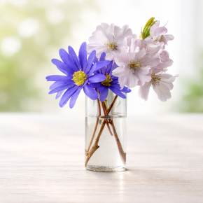 Vaseneinsatz Reagenzglas 30 mm für Stecklinge, Blumen und Pflanzenaufzucht