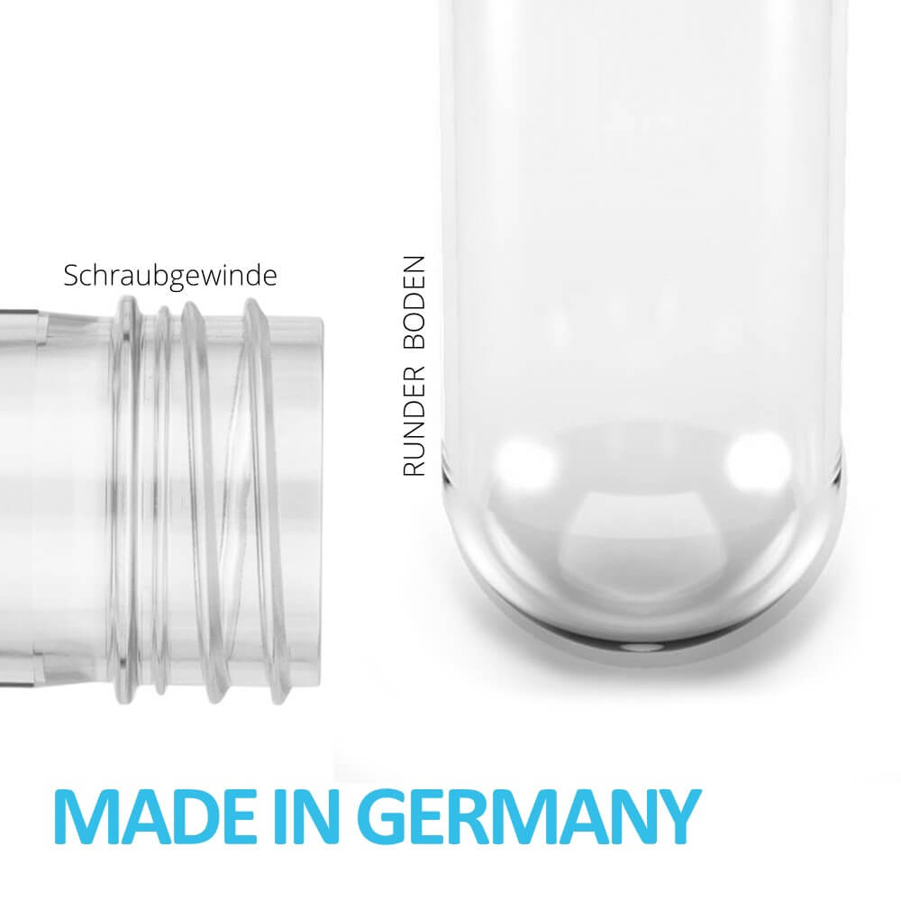 40 Stück Serologische Reagenzgläser Aus Borosilikatglas – 30 Ml, Mit Bakelit-Verschluss, Autoklavierbar