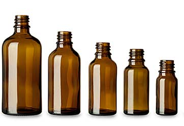 Braunglasflaschen
