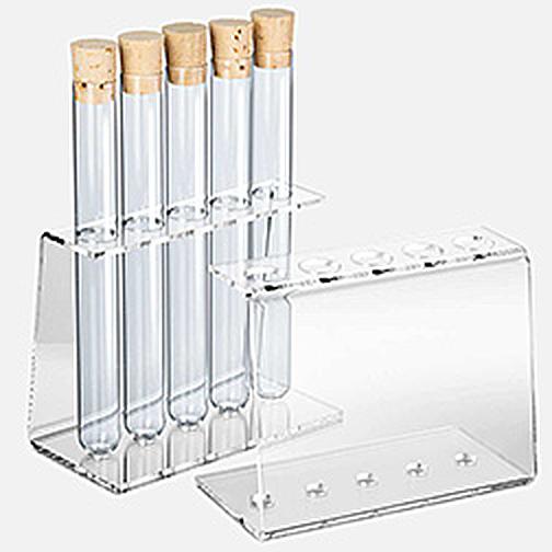 Reagenzglashalter aus Acryl