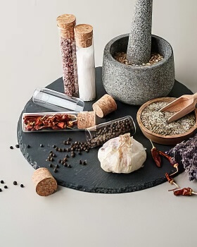 Gewürzgläser aus Glas zur Aufbewahrung von Gewürzen